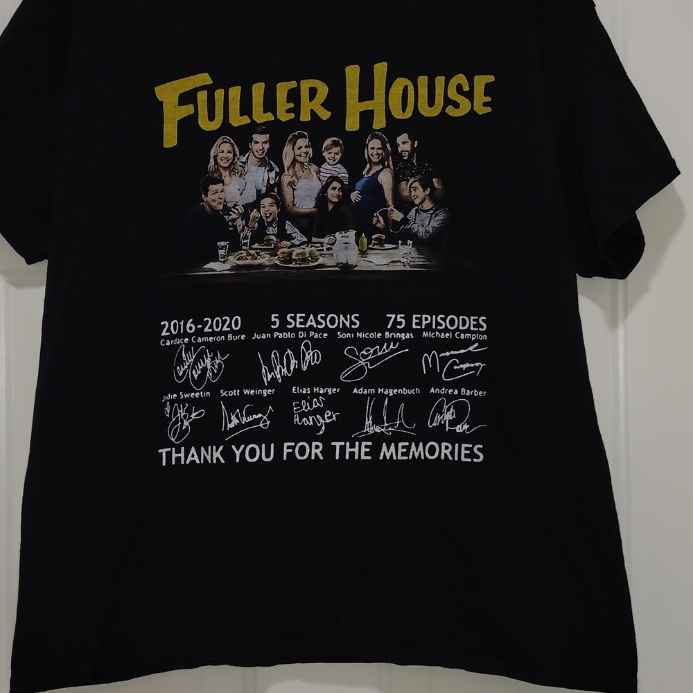 Fuller House Black Graphic T-Shirt